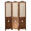 Korean Solid Wood Folding Room Divider