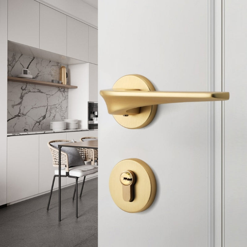 Modern Privacy Interior Door Lock Handle