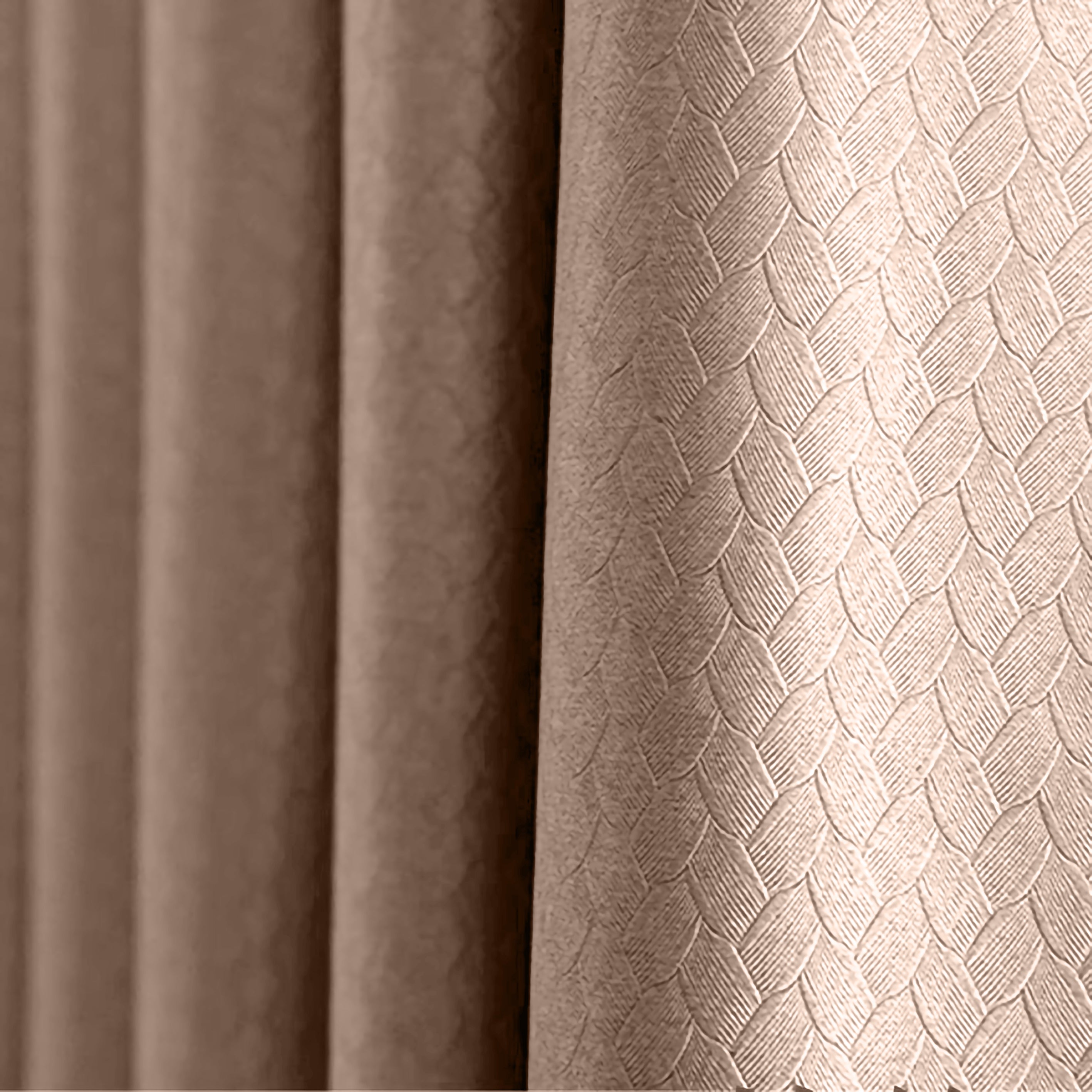 Loren Diamond Velvet Blackout Curtain
