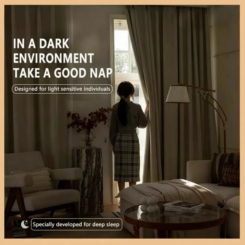 Eyelet Modern UV Block Blackout Curtains