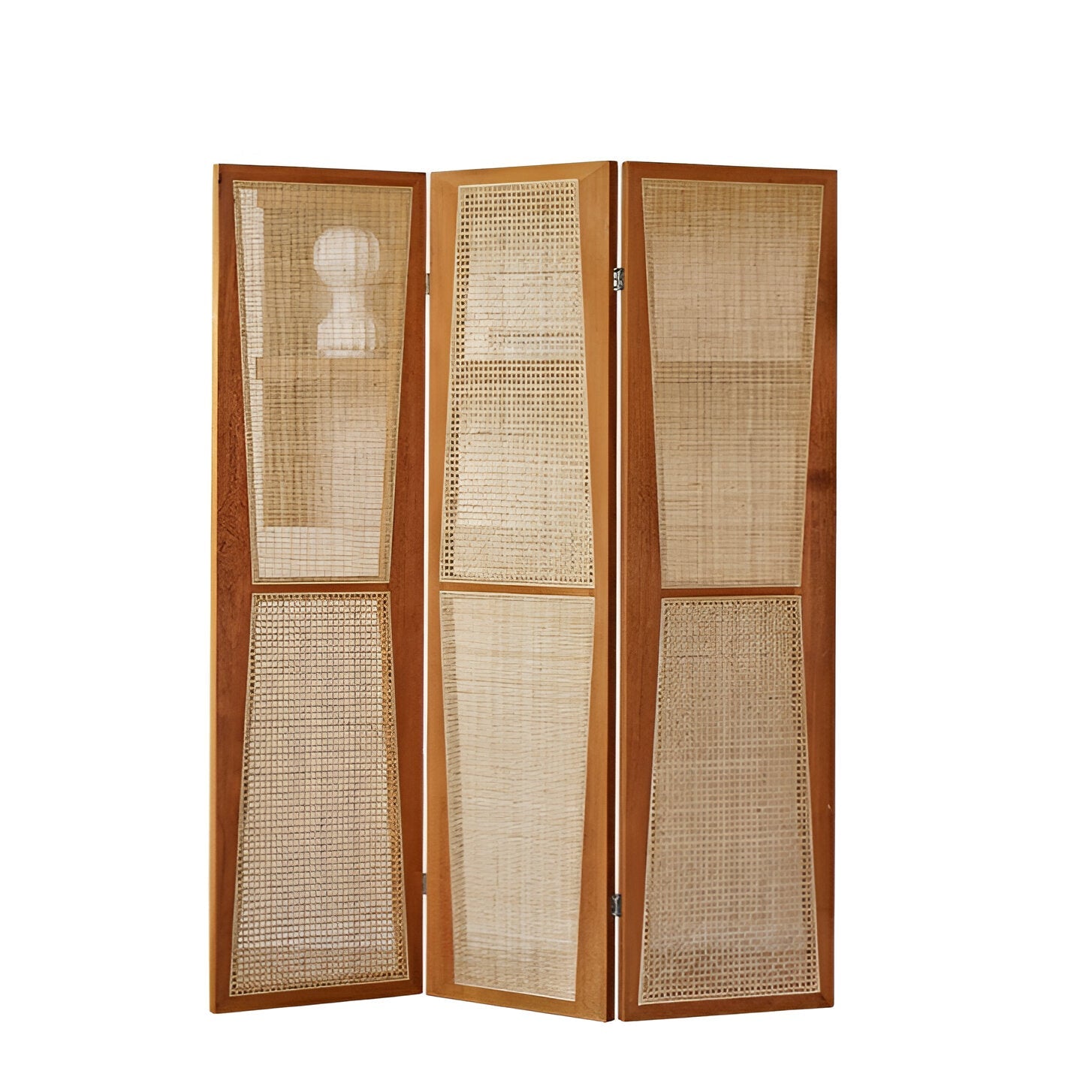 Decorative Rattan Privacy Divider