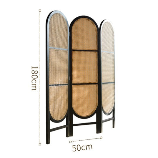 Colonial Rattan Room Divider