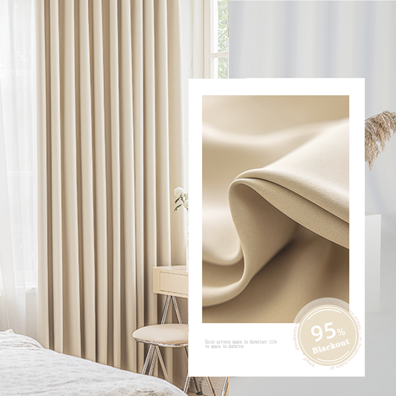 Cheap Modern Blackout Door Window Curtain
