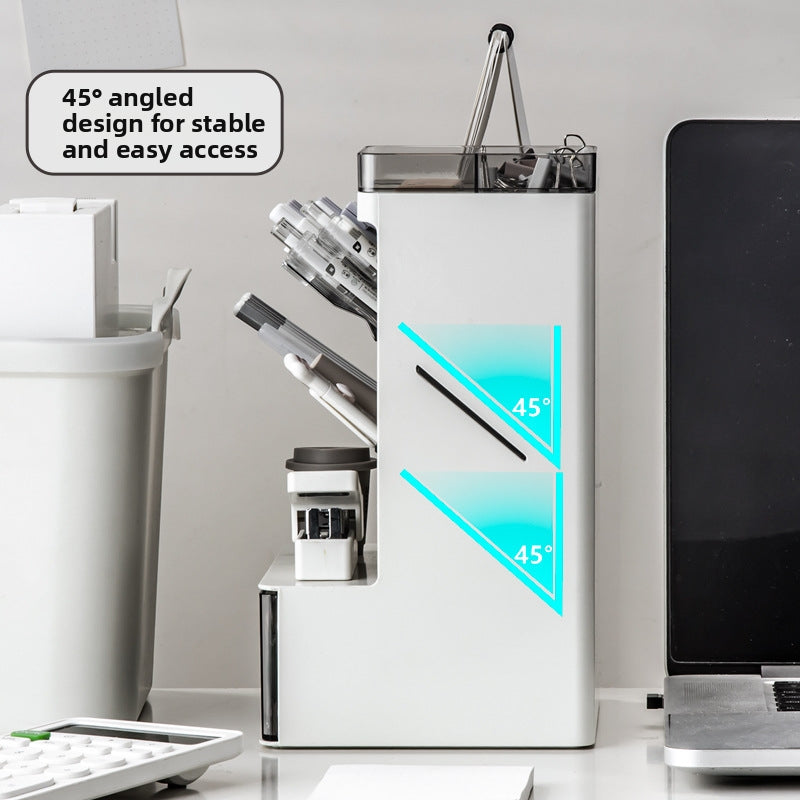 Multi-functional Desktop Organizer Storage Box