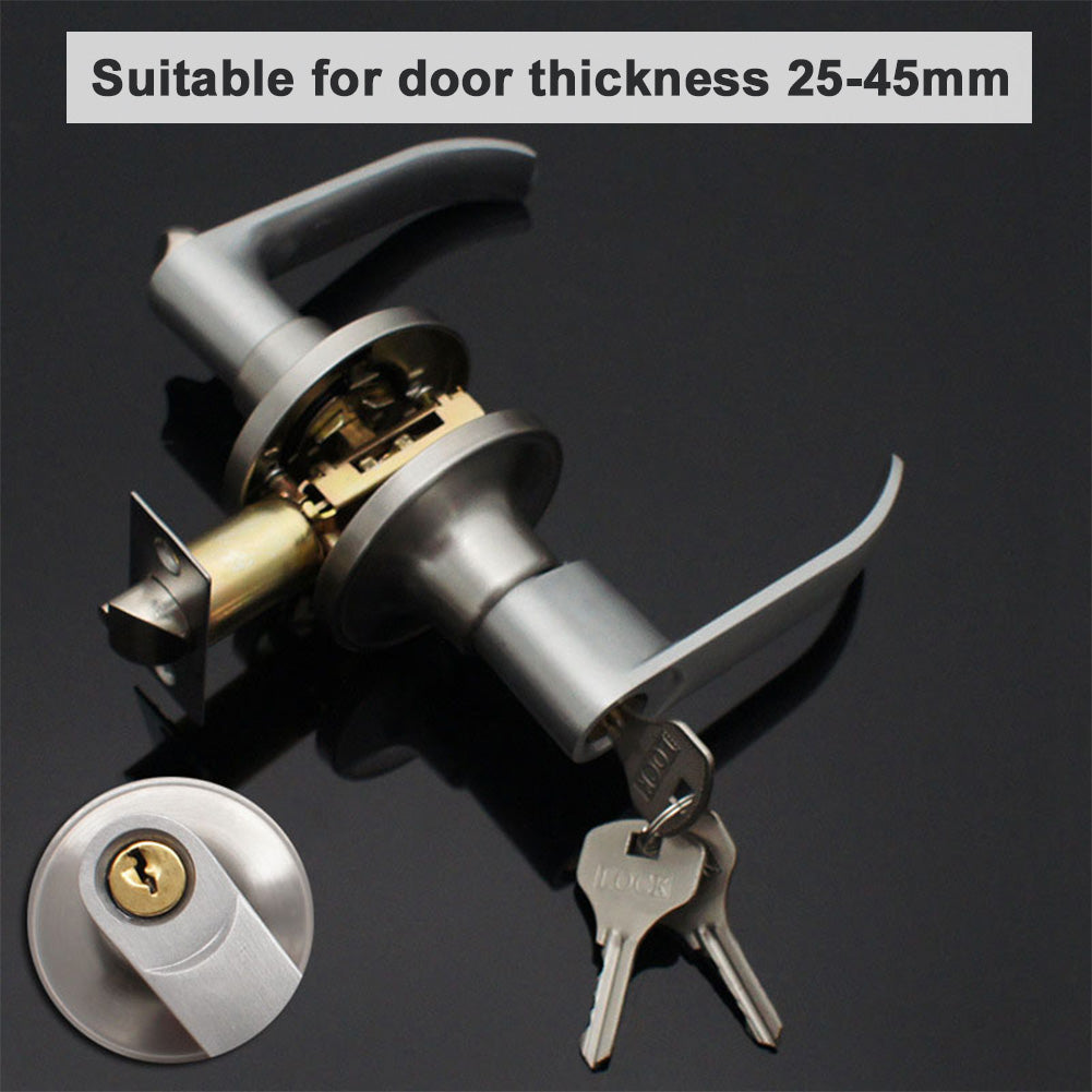 Stainless Steel Interior Door Lever Lock Handle