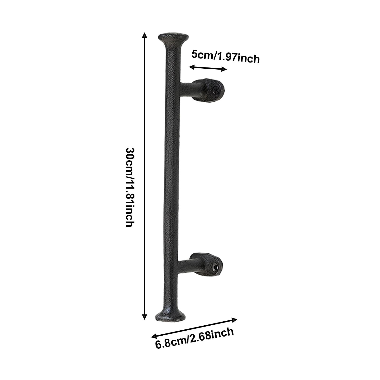 Rustic Cast Iron Heavy Duty Barn Gate Pull Handle