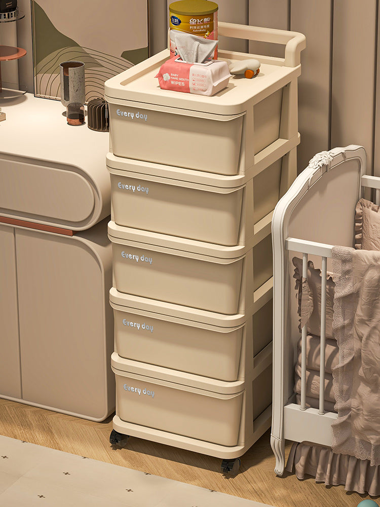 Drawer Storage Cart for Baby Items