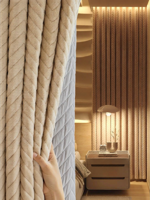 S+Care Thermal Soundproof Light Block Curtains