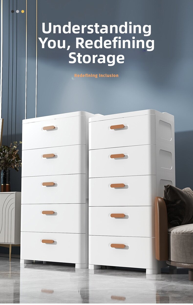 Easy Assembly Drawer Organizer Cabinet
