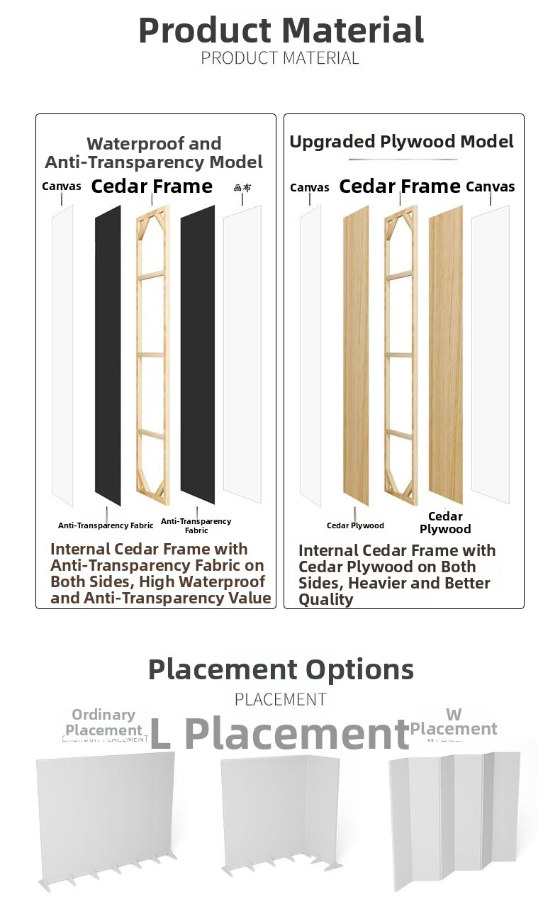 New Chinese Folding Room Divider