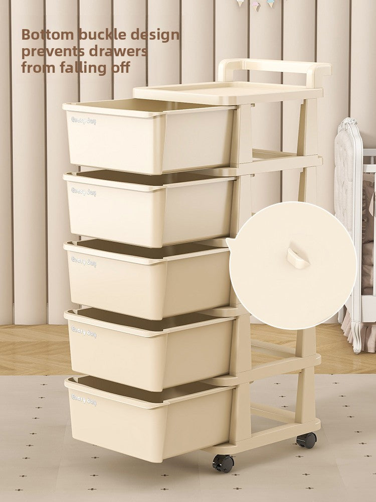 Drawer Storage Cart for Baby Items