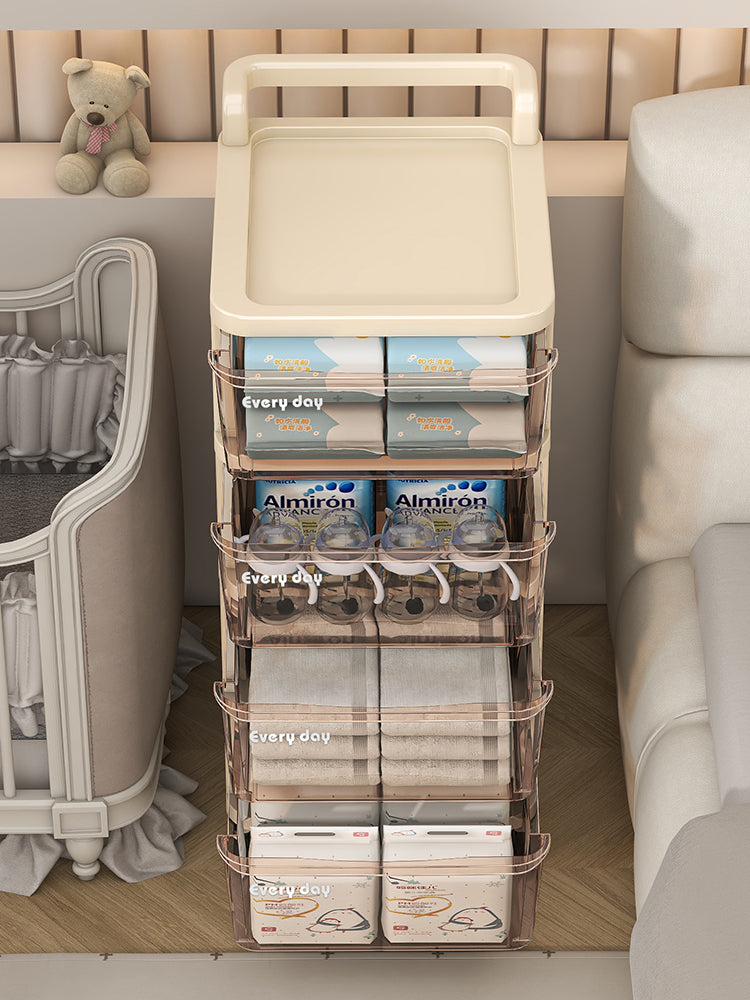 Drawer Storage Cart for Baby Items
