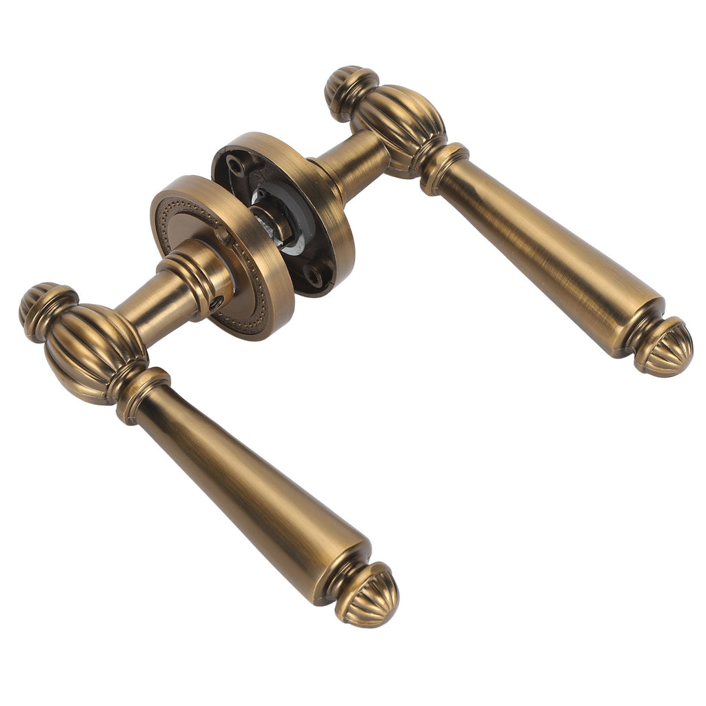 Retro Bronze Mute Door Lock Set