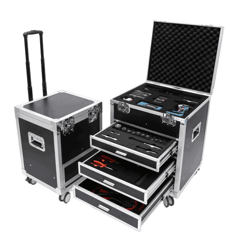 Aluminum Drawer Wheel Trolley Case