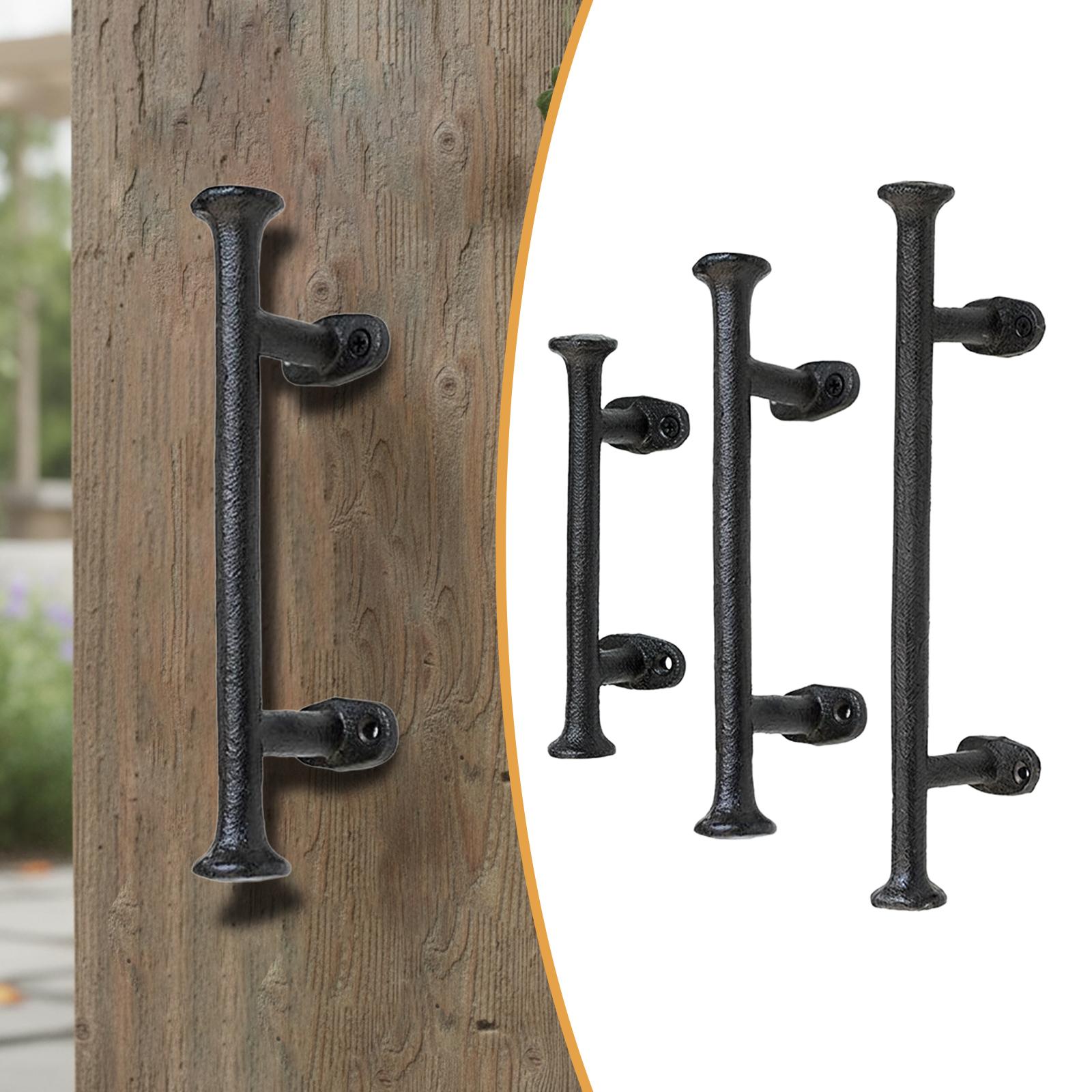 Rustic Cast Iron Heavy Duty Barn Gate Pull Handle