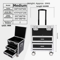 Aluminum Drawer Wheel Trolley Case