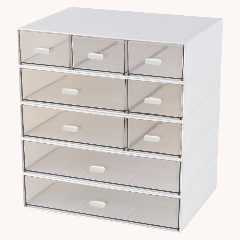 Stackable Drawer Organizer Makeup Storage Box
