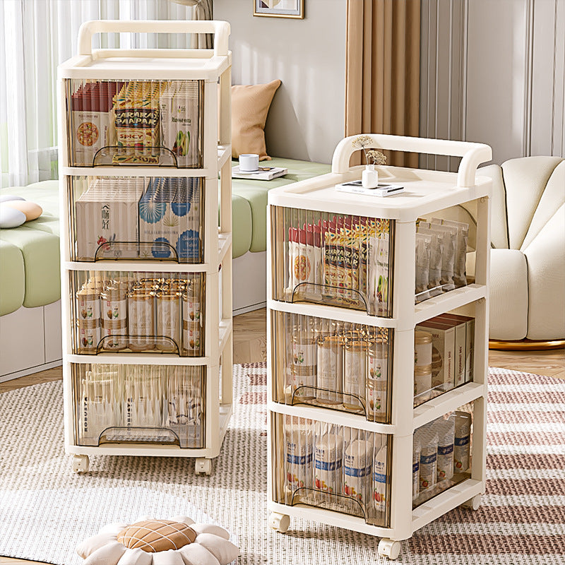 Home Snack and Toy Storage Drawer Organizer Shelf