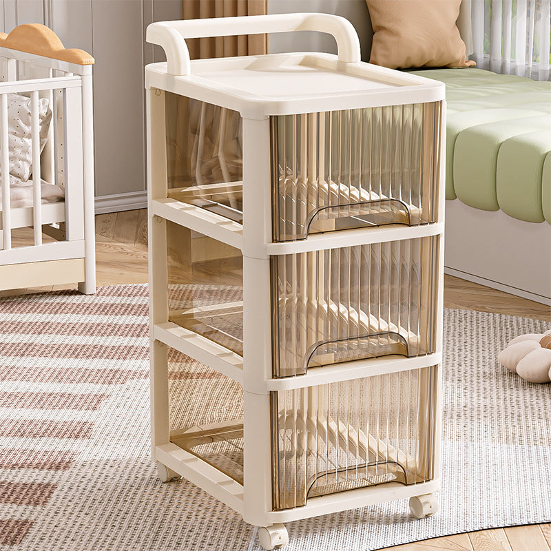 Home Snack and Toy Storage Drawer Organizer Shelf