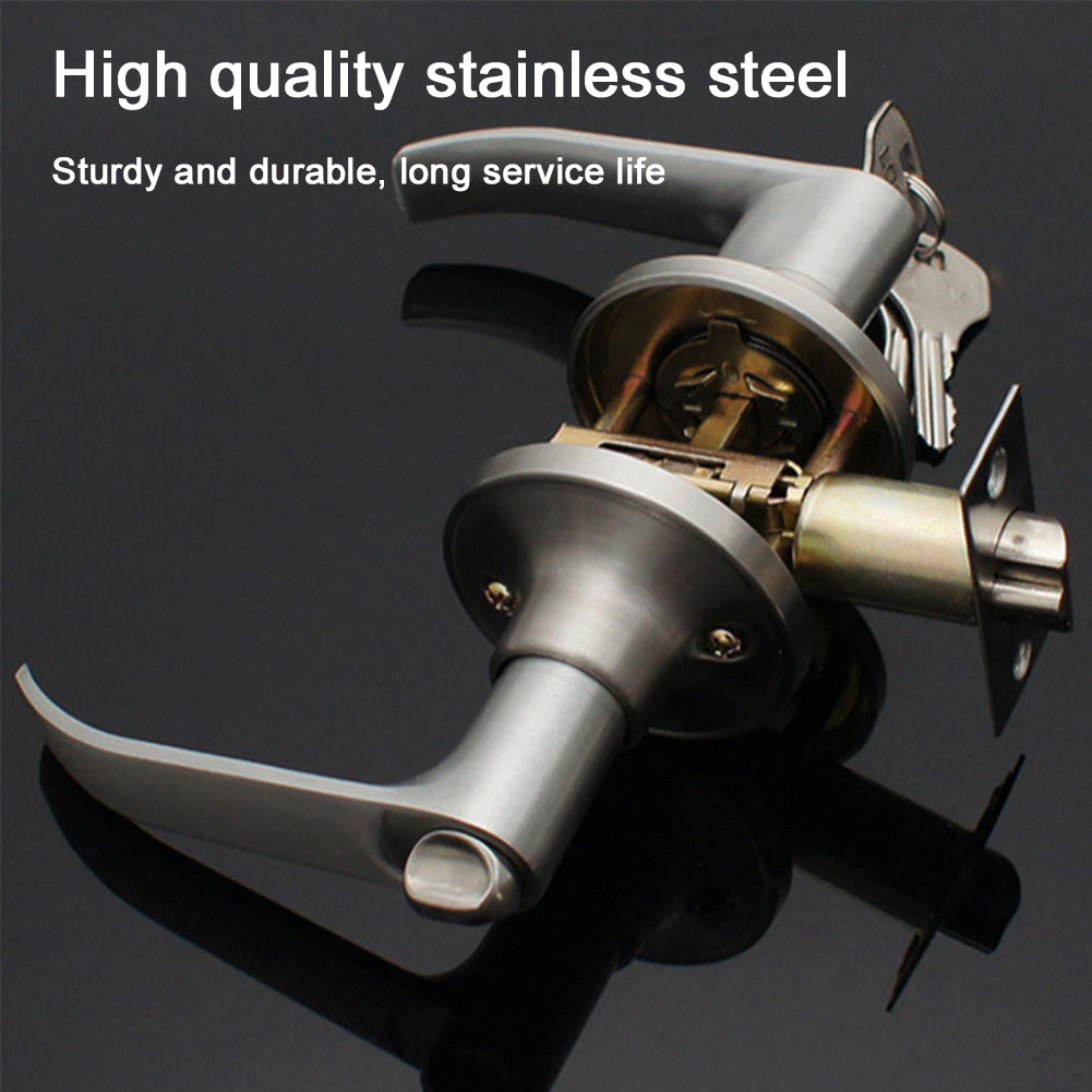 Stainless Steel Interior Door Lever Lock Handle