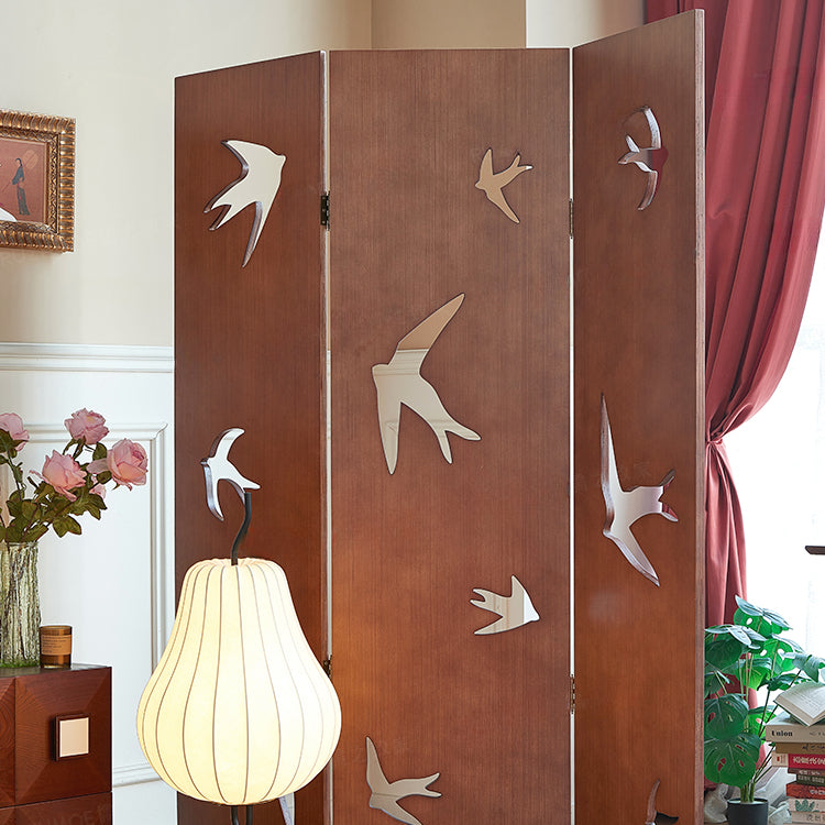 Wood Folding Room Divider