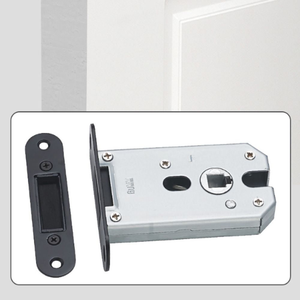 Minimalist Zinc Alloy Mute Interior Door Lock Set