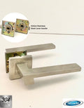 304 Stainless Steel Square Plate Lever Door Handle